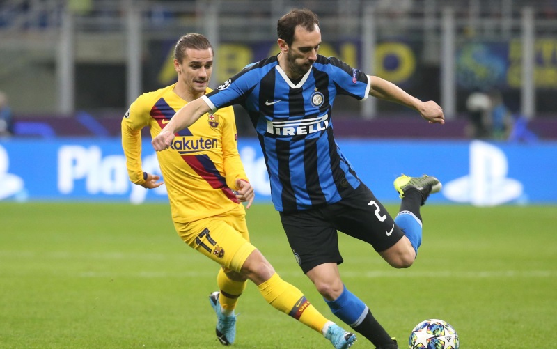 Inter will allow Diego Godin to leave this year