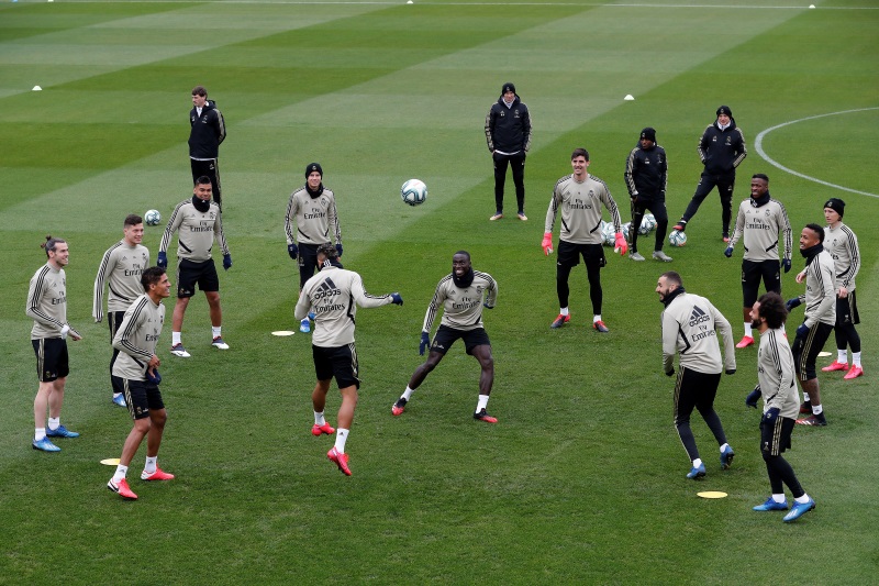 Real Madrid training