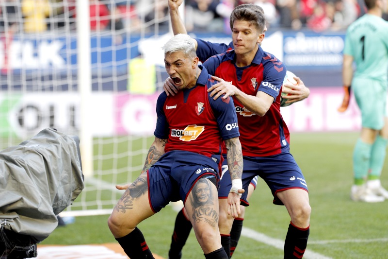Osasuna striker Chimy Avila
