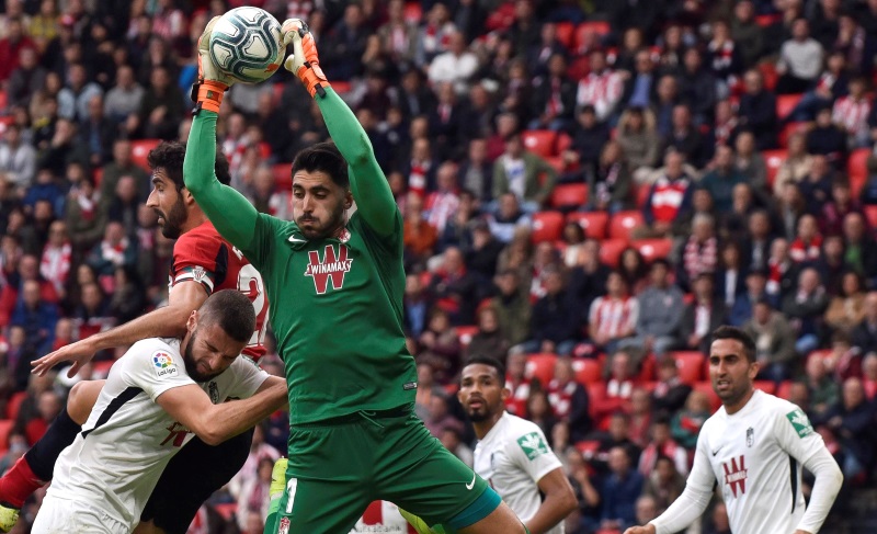 Granada goalkeeper Rui Silva