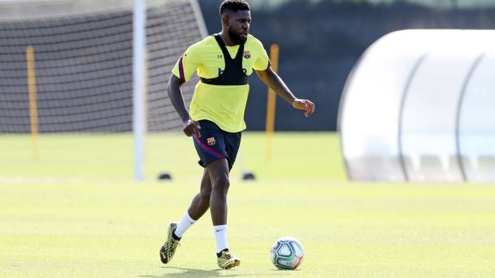 Barcelona defender Samuel Umtiti