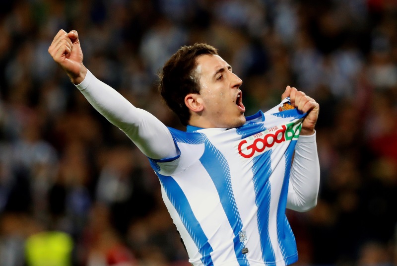 Real Sociedad forward Mikel Oyarzabal