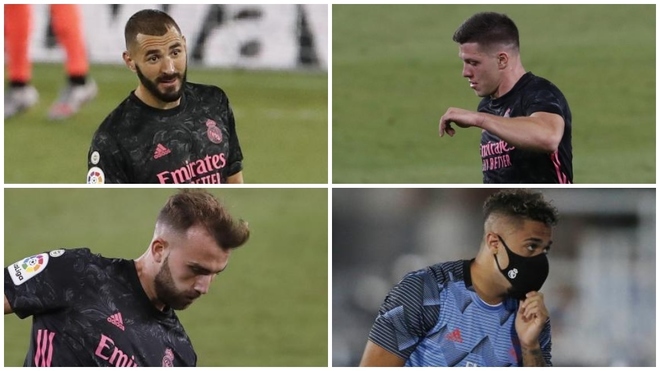 Real Madrid strikers