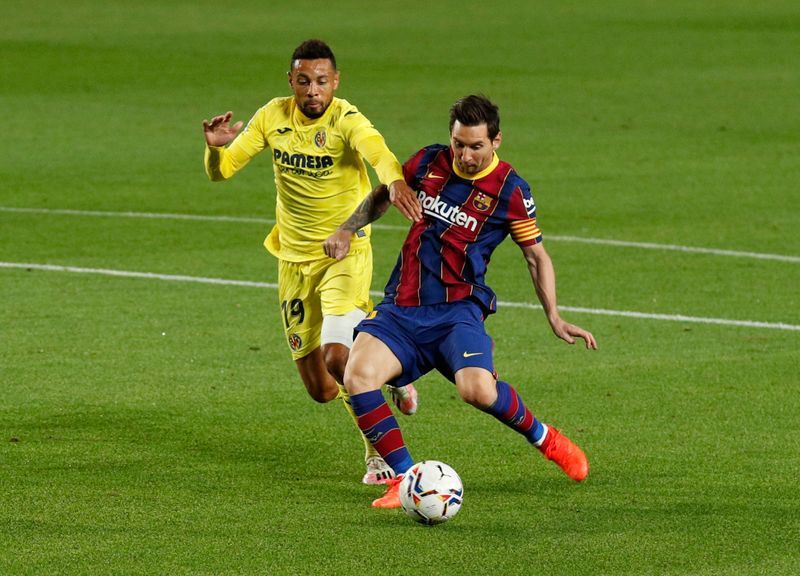 Francis Coquelin an Lionel Messi