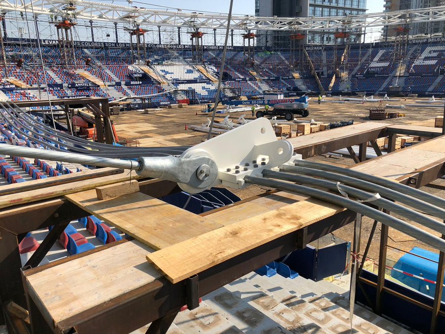Levante stadium work, Cope