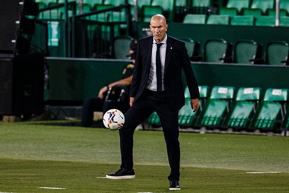 Zinedine Zidane pleased with Real Madrid’s start to 2020-21 season