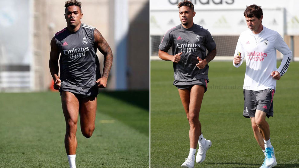 Real Madrid striker Mariano Diaz