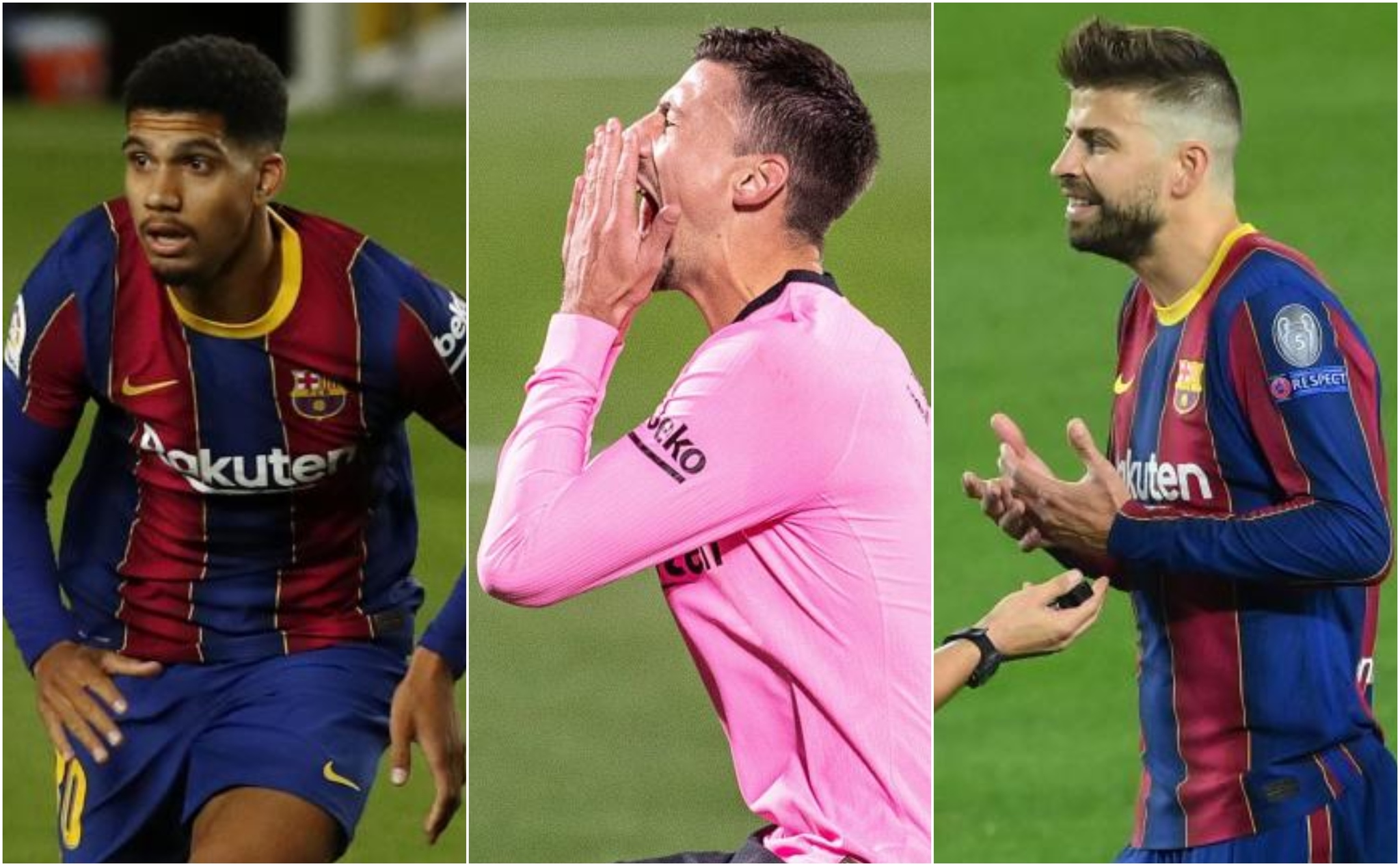Barcelona defenders