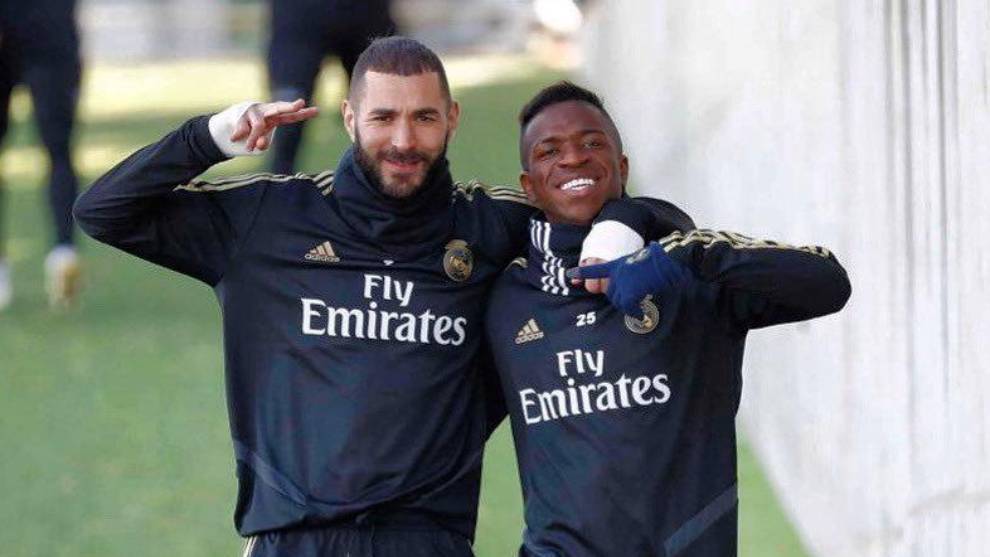 Benzema and Vinicius