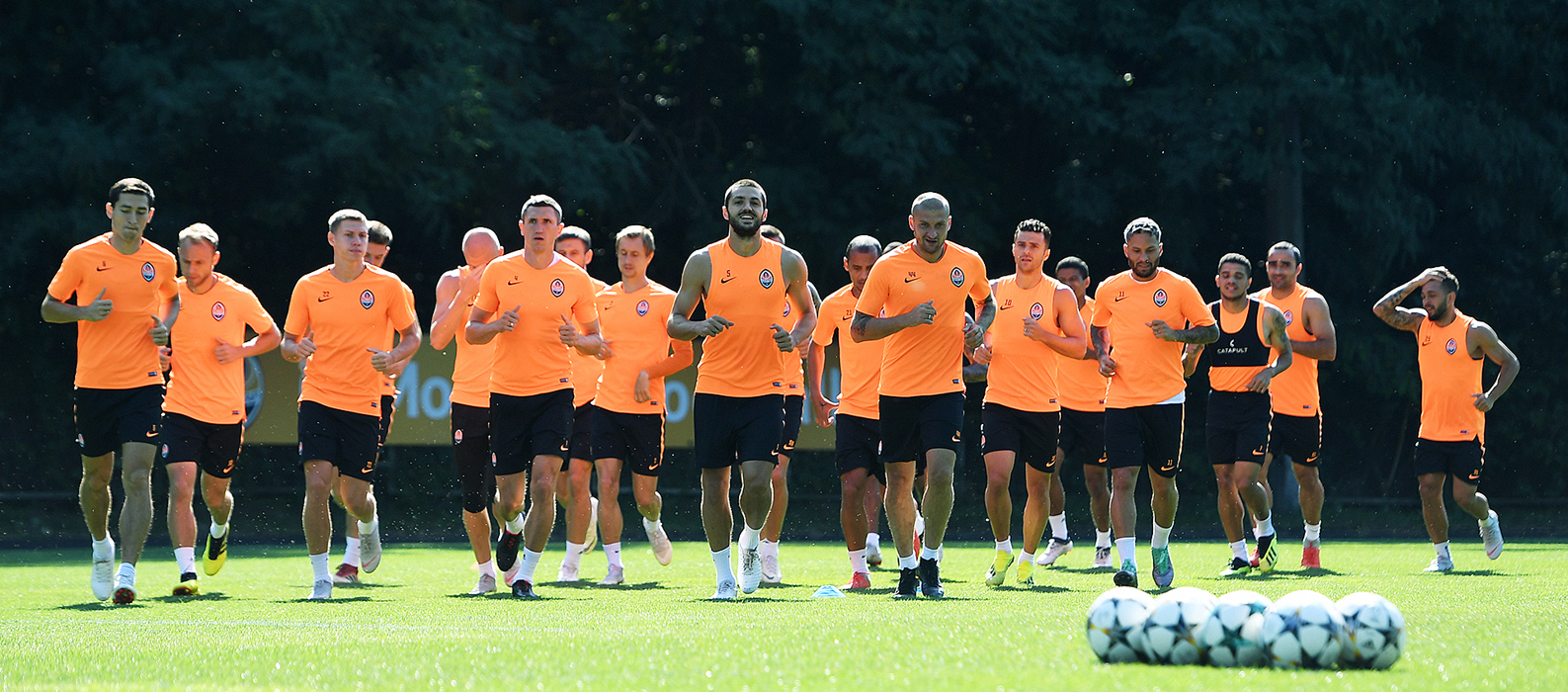 Shakhtar Donestk training