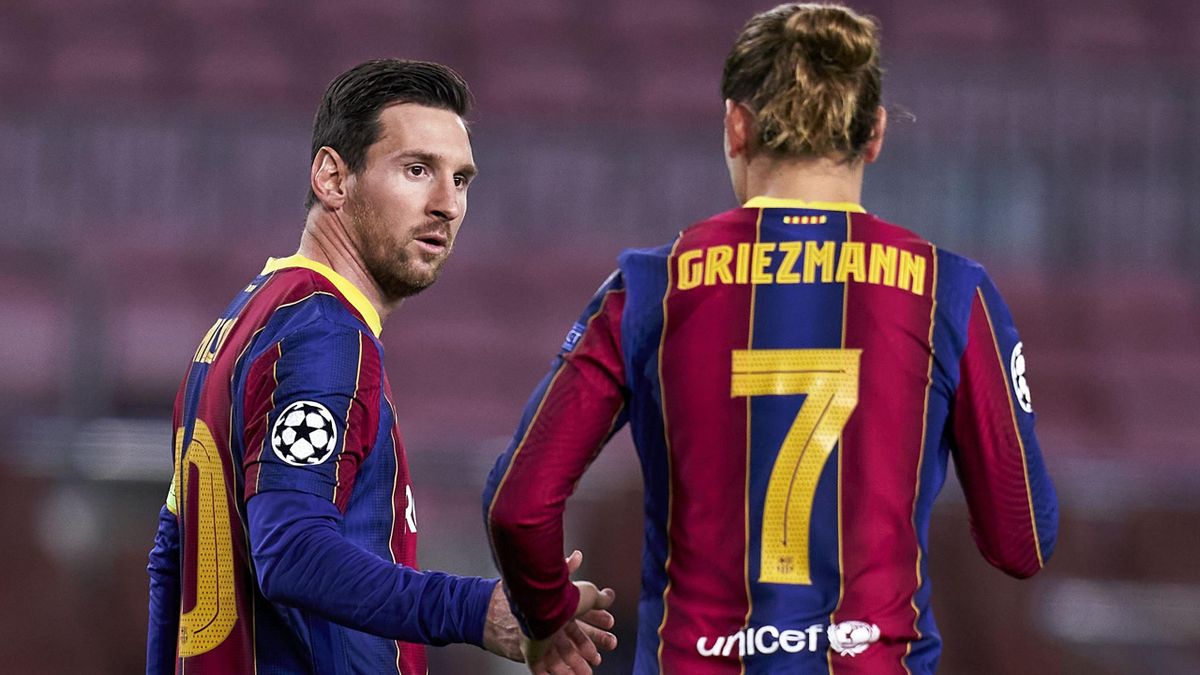 Messi and Griezmann