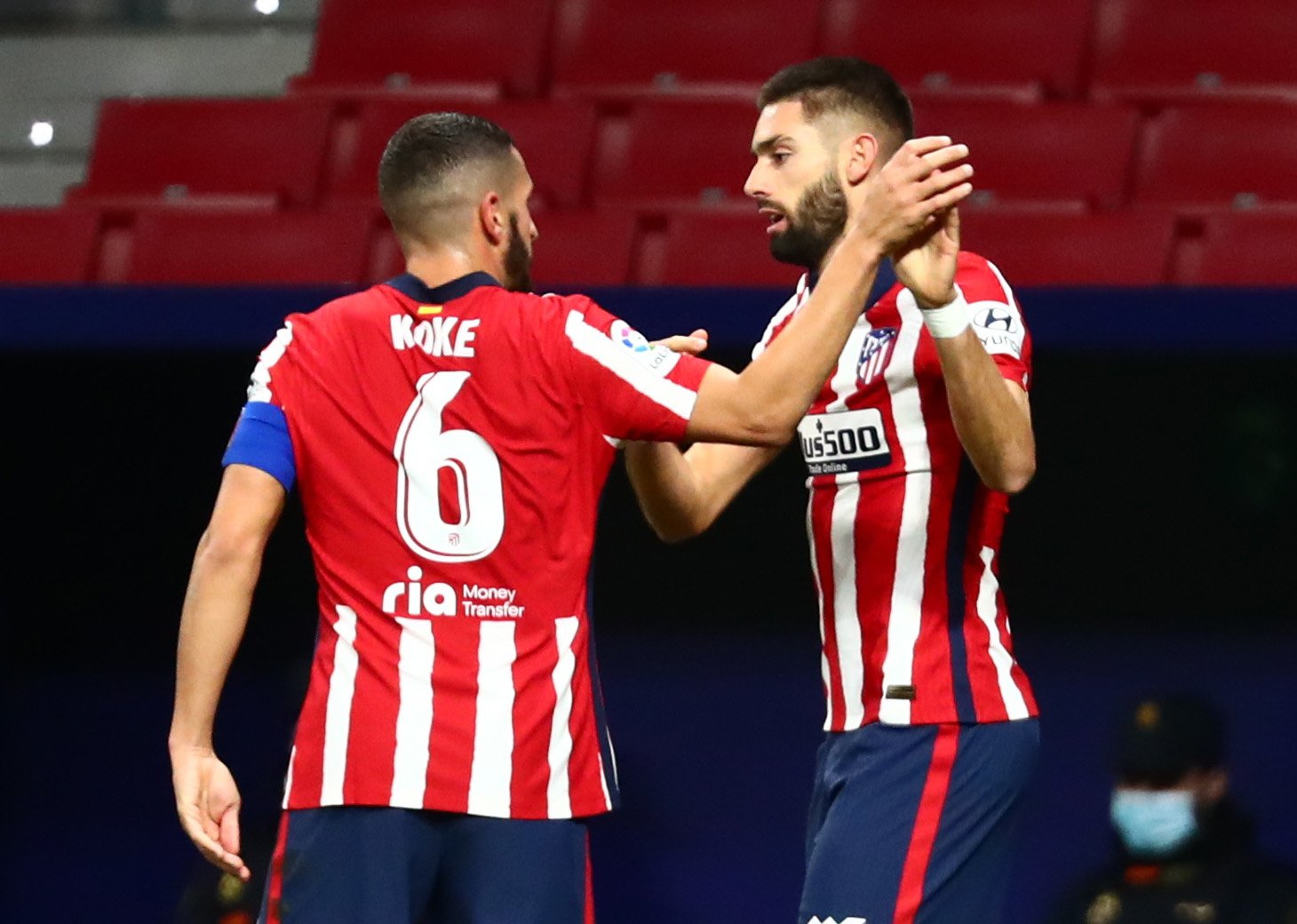 Yannick Carrasco: “We’re thinking game by game”
