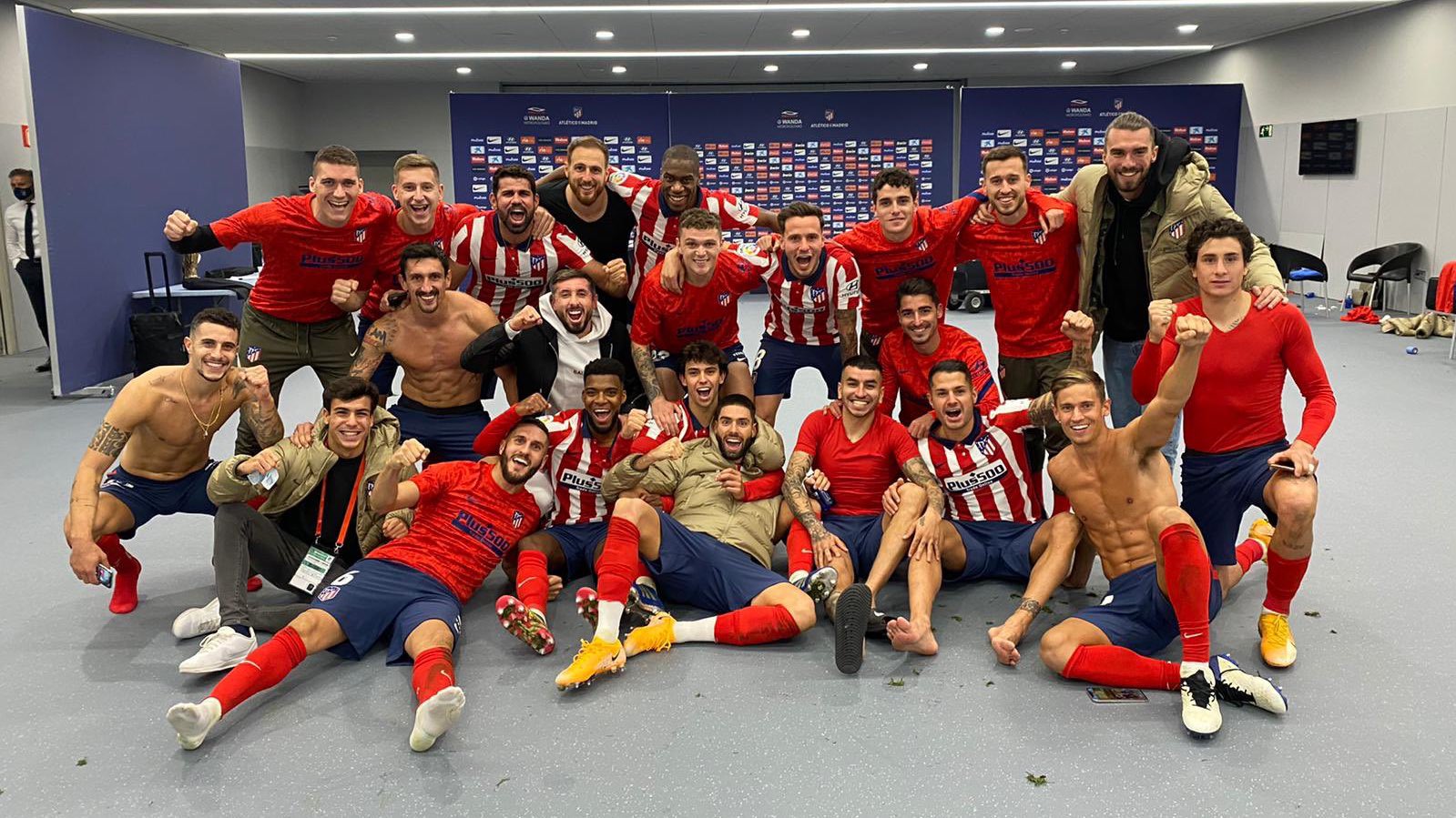 Atletico Madrid the picture of unity after Barcelona victory