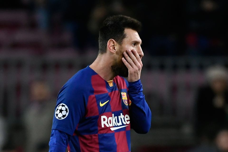 Barcelona star Lionel Messi