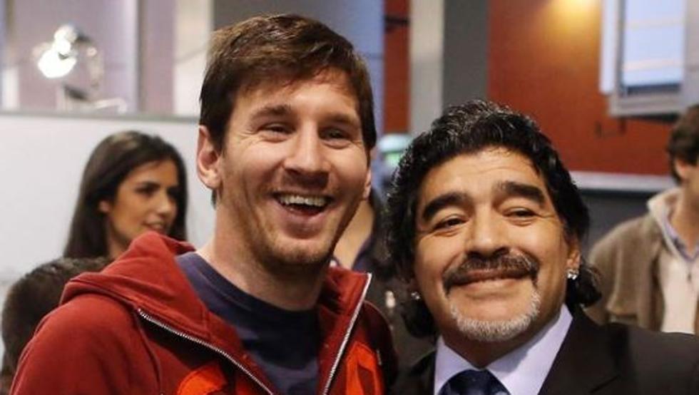 Messi Maradona