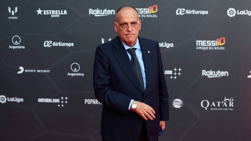 La Liga president Javier Tebas