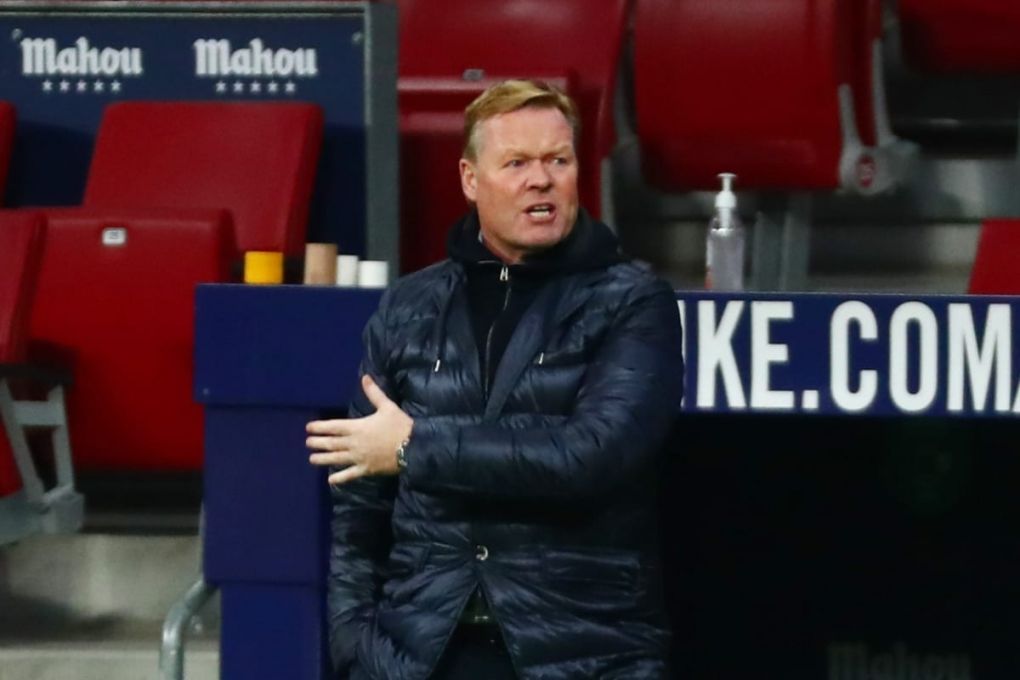 Barcelona boss Ronald Koeman