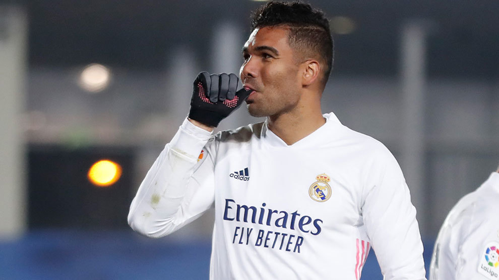 Real Madrid midfielder Casemiro