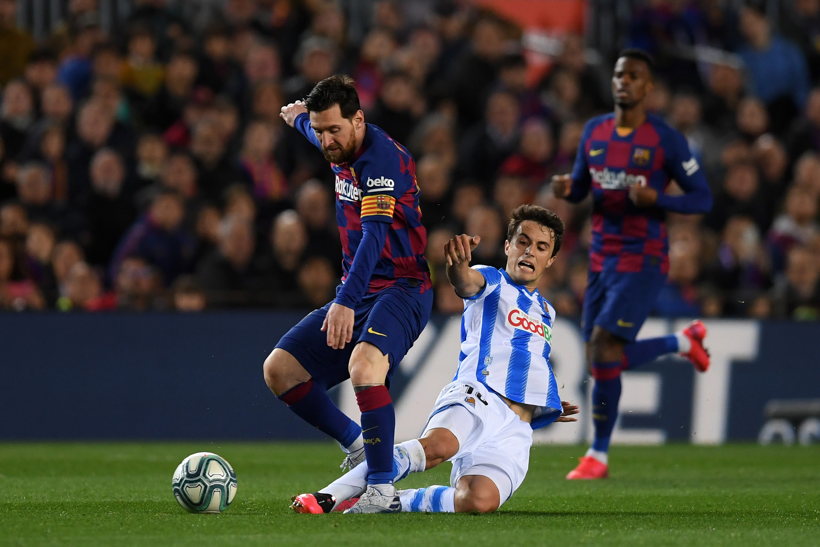 Lionel Messi absent as Barcelona prepare to take on Real Sociedad