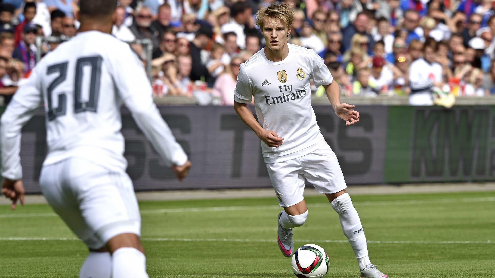 Real Madrid midfielder Martin Odegaard