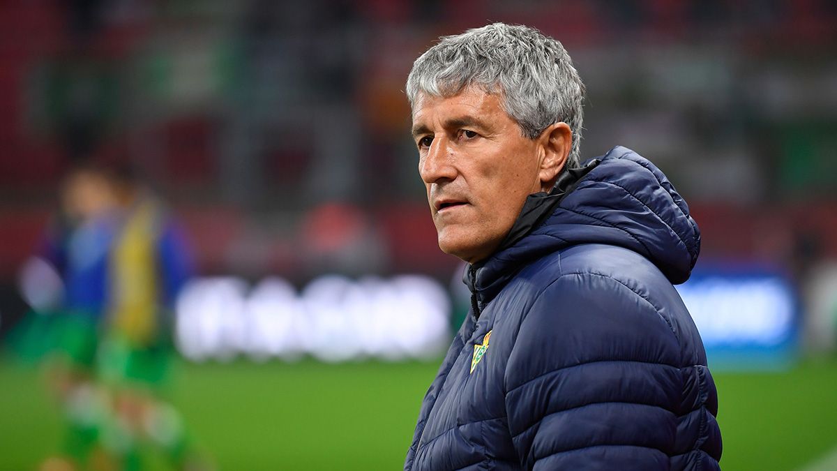 Barcelona boss Quique Setien