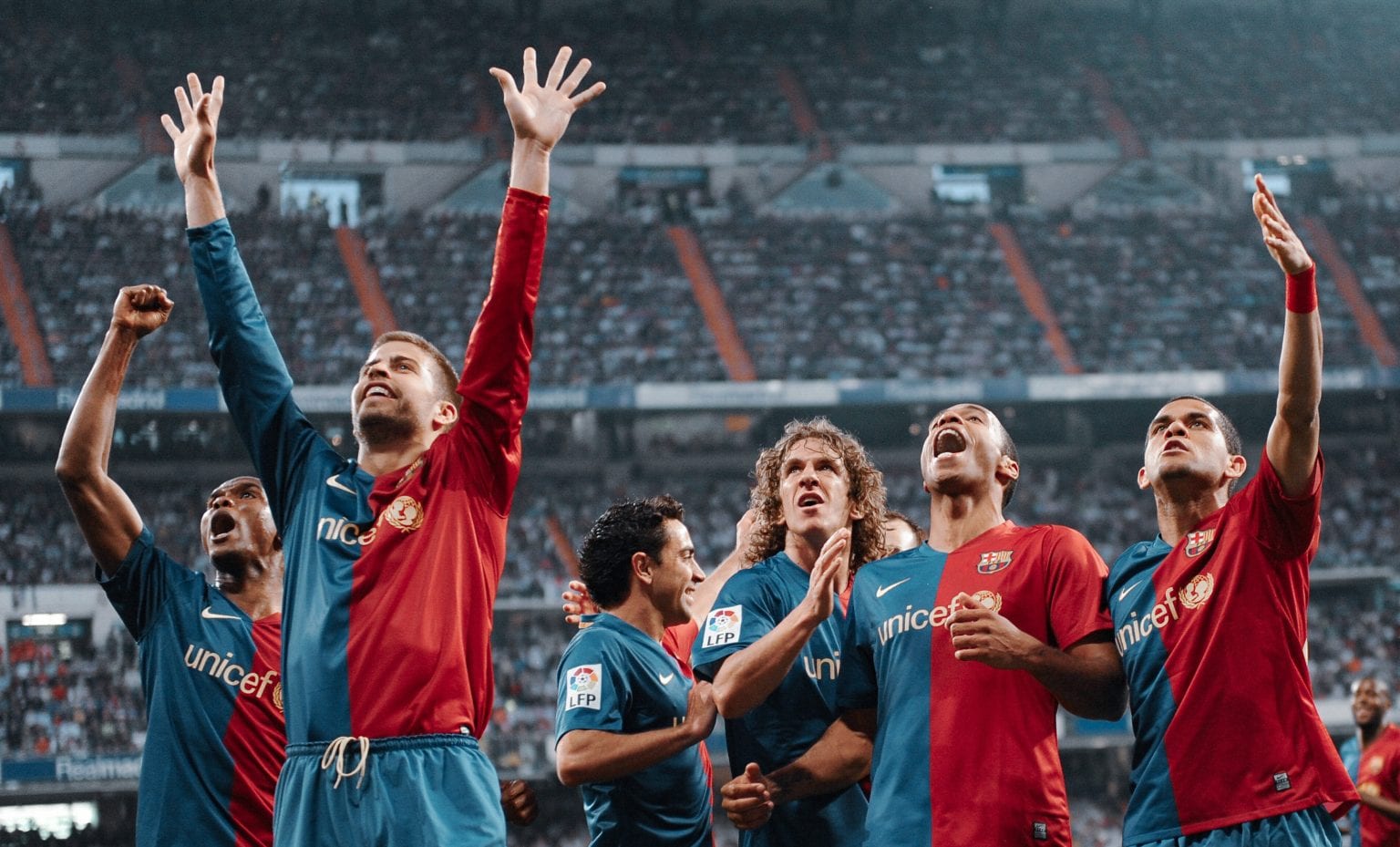 Barcelona celebrate 2009