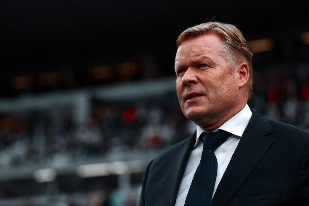 Barcelona boss Ronald Koeman