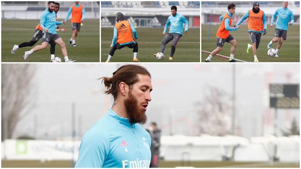 Real Madrid training