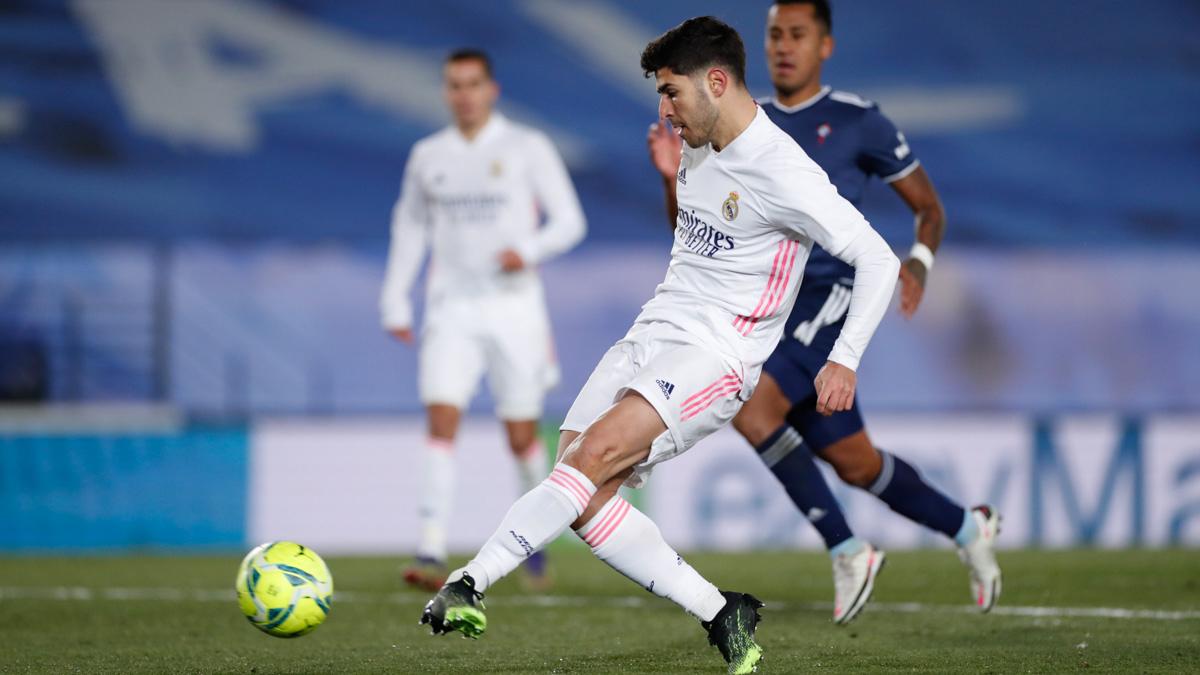 Real Madrid forward Marco Asensio
