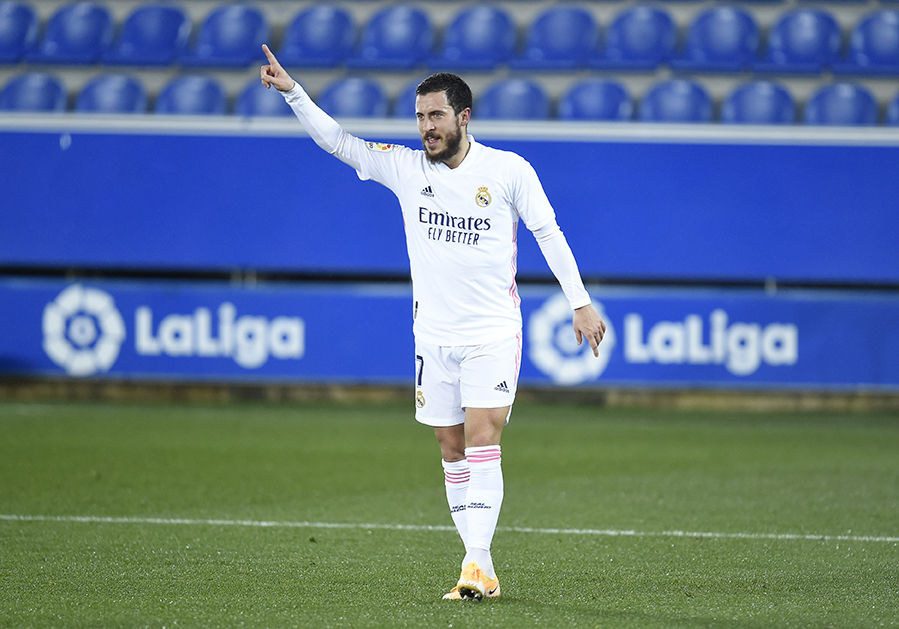 Real Madrid star Eden Hazard