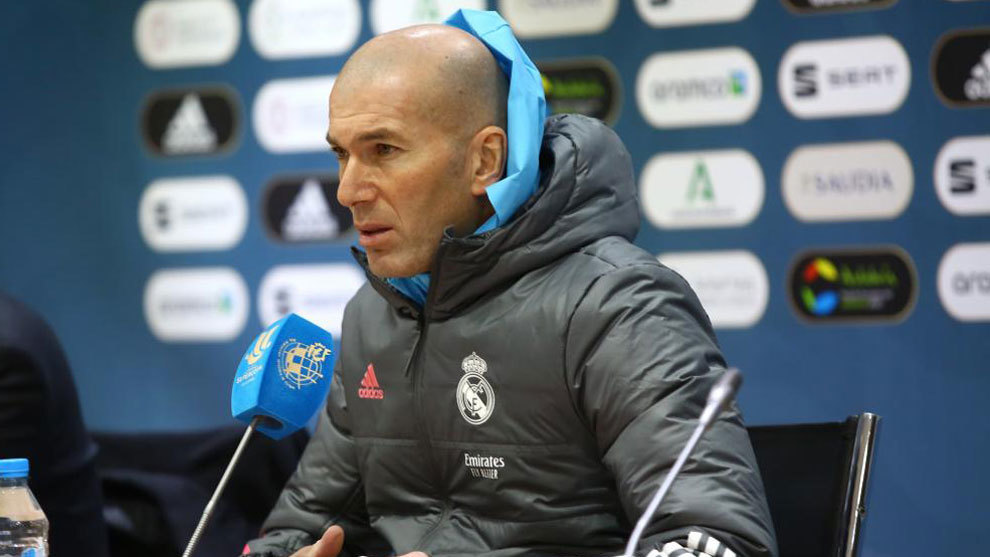 Zinedine Zidane: “You have to turn the page and keep working. We can’t go crazy now.”