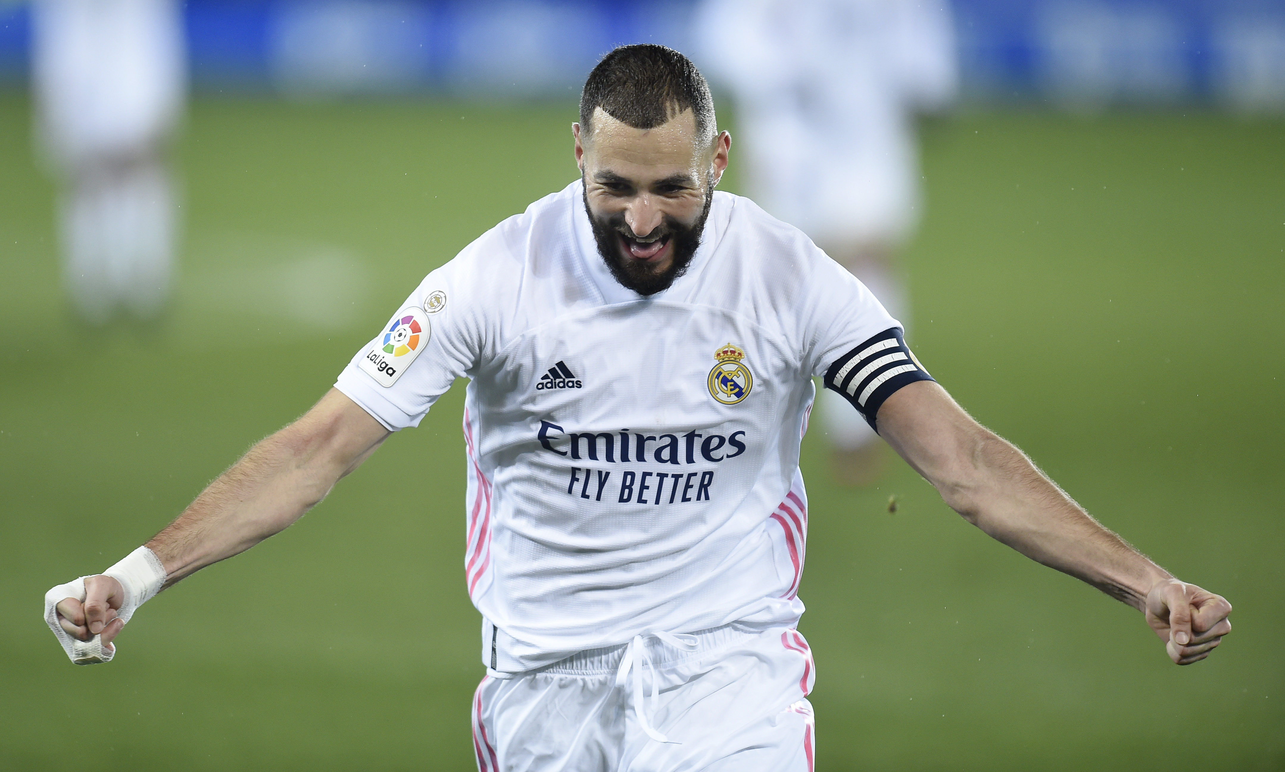 Real Madrid striker Karim Benzema