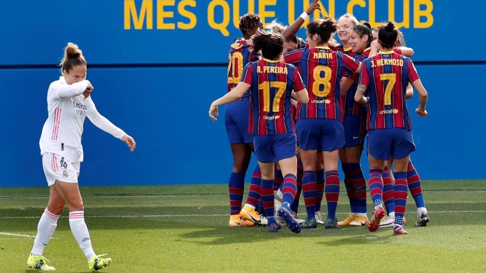 Barcelona score v Real Madrid in Primera Iberdrola