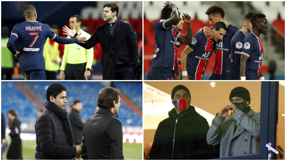 Paris Saint-Germain players