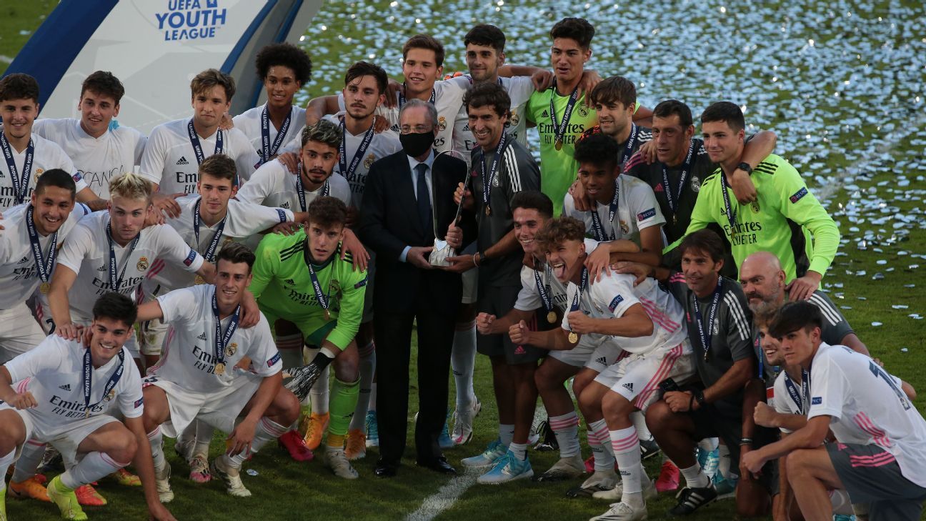 Real Madrid, UEFA Youth League winners