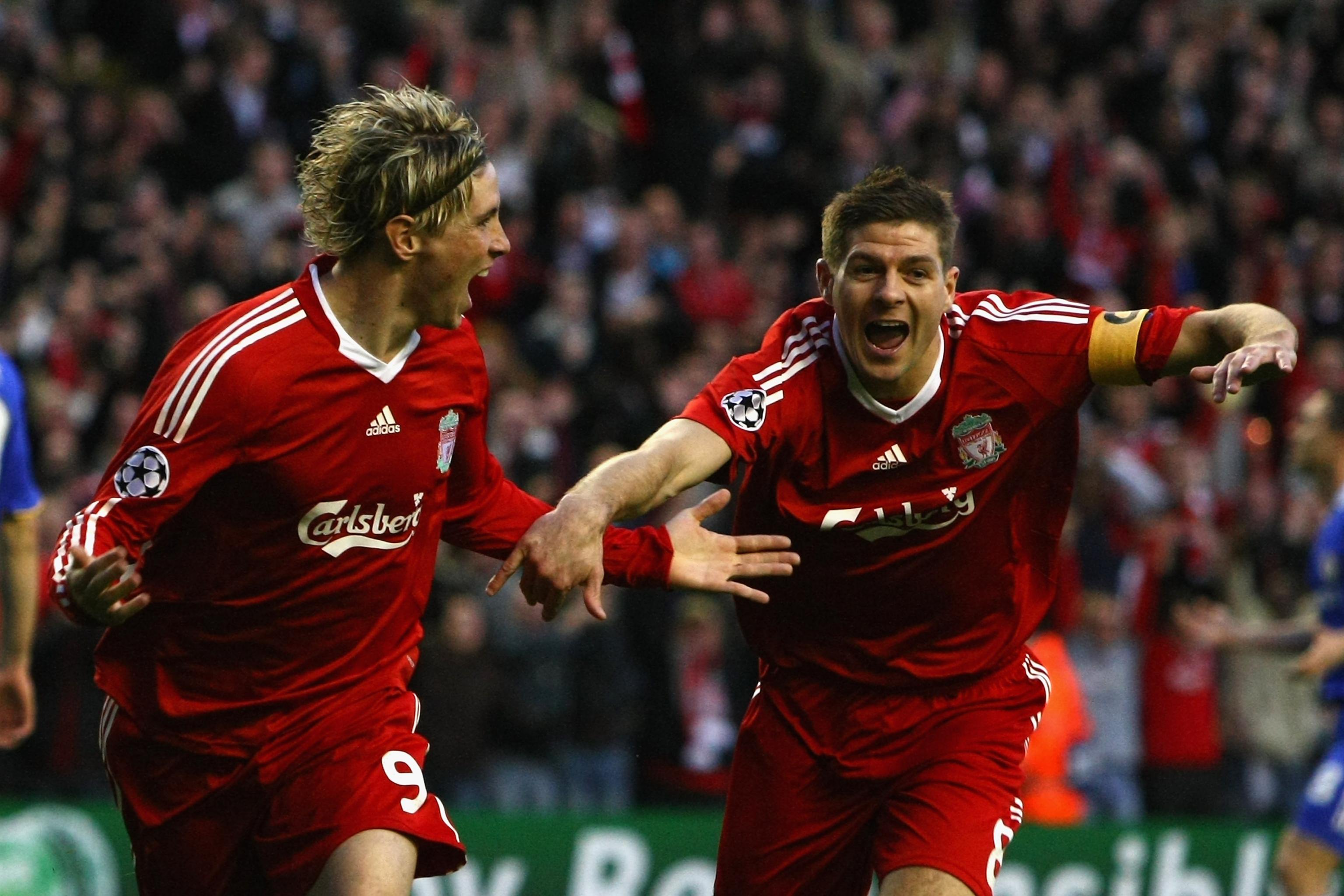 Fernando Torres and Steven Gerrard Fernando Torres and Steven Gerrard