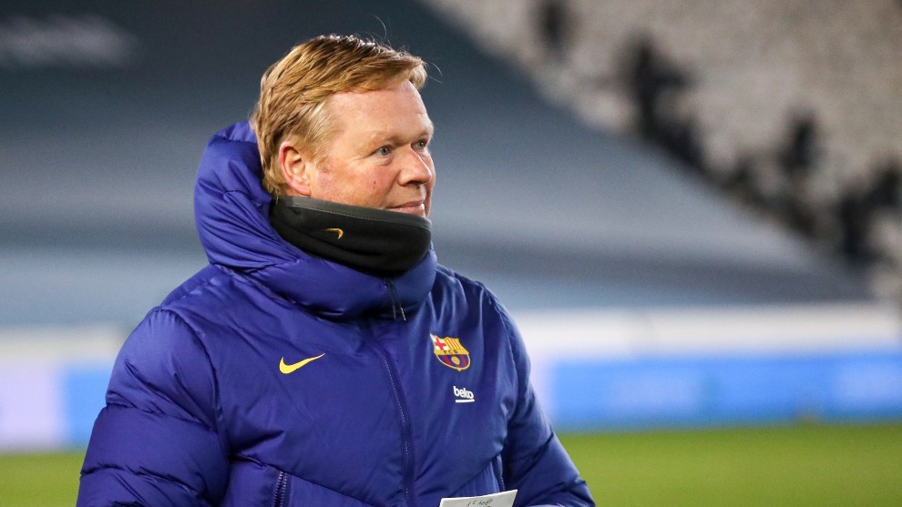 Barcelona boss Koeman on his future: “I want to be here and this is my job”