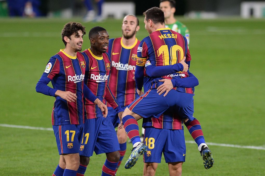 Barcelona celebrate