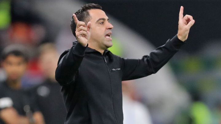 Xavi Hernandez of FC Barcelona