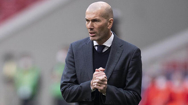 Real Madrid manager Zinedine Zidane