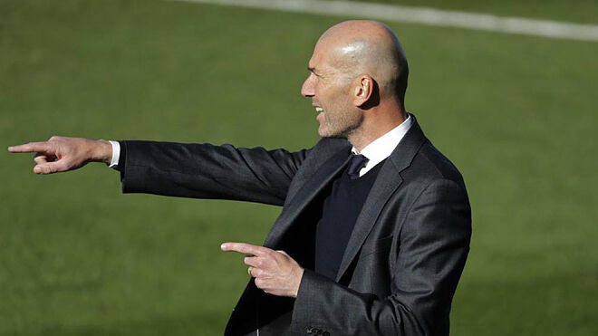 Real Madrid boss Zinedine Zidane