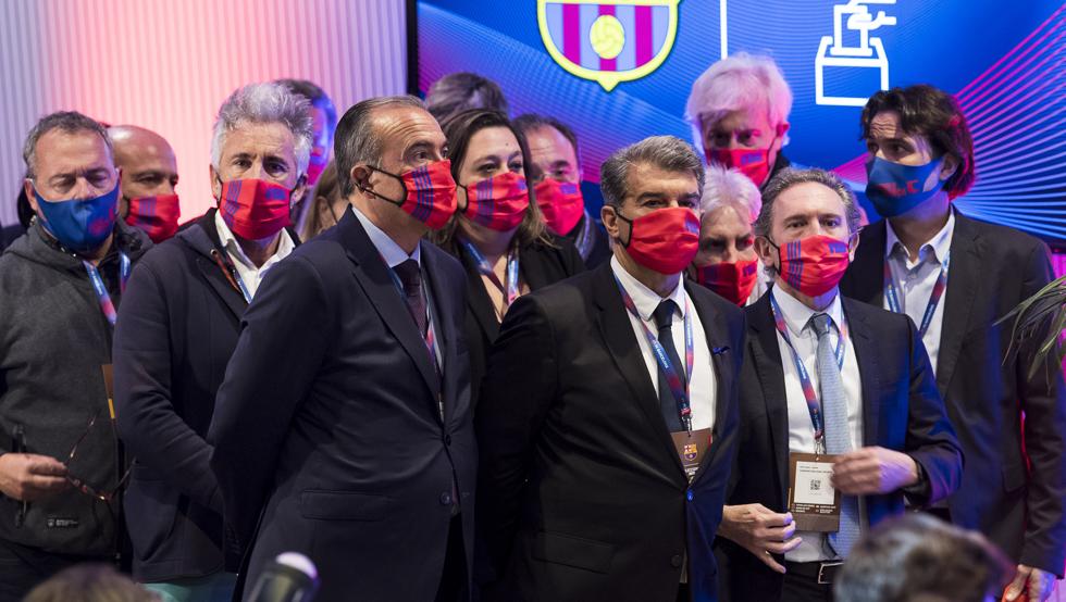 Joan Laporta's team