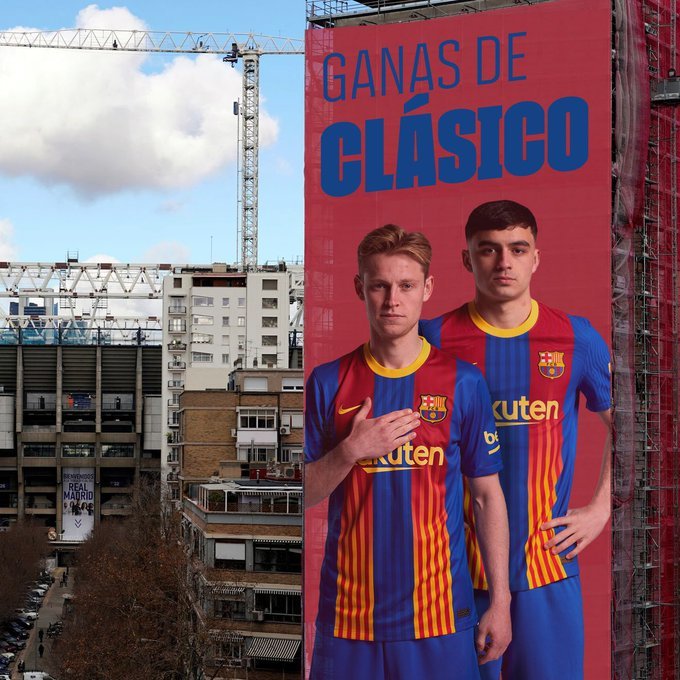 Barcelona at Santiago Bernabeu