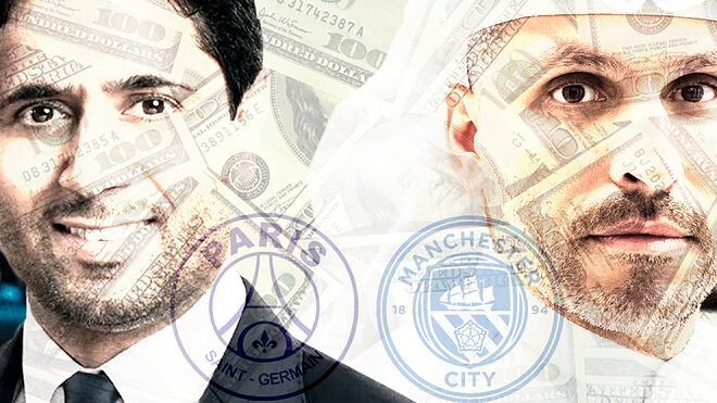 Paris Saint-Germain and Manchester City