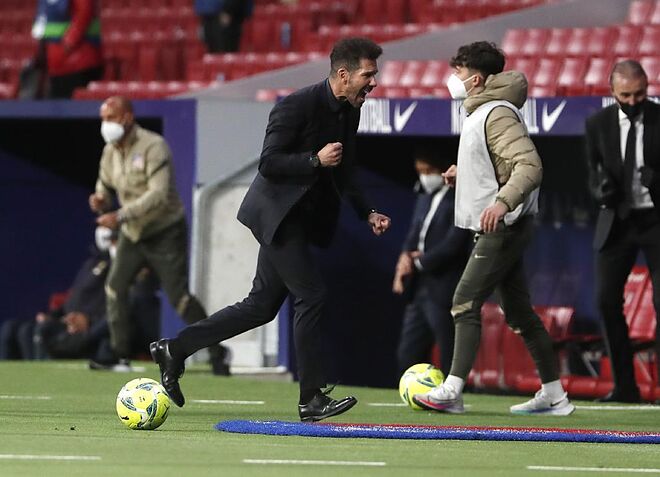Diego Simeone: “Their goal made us really suffer in those last few minutes”