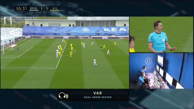Real Madrid v Villarreal