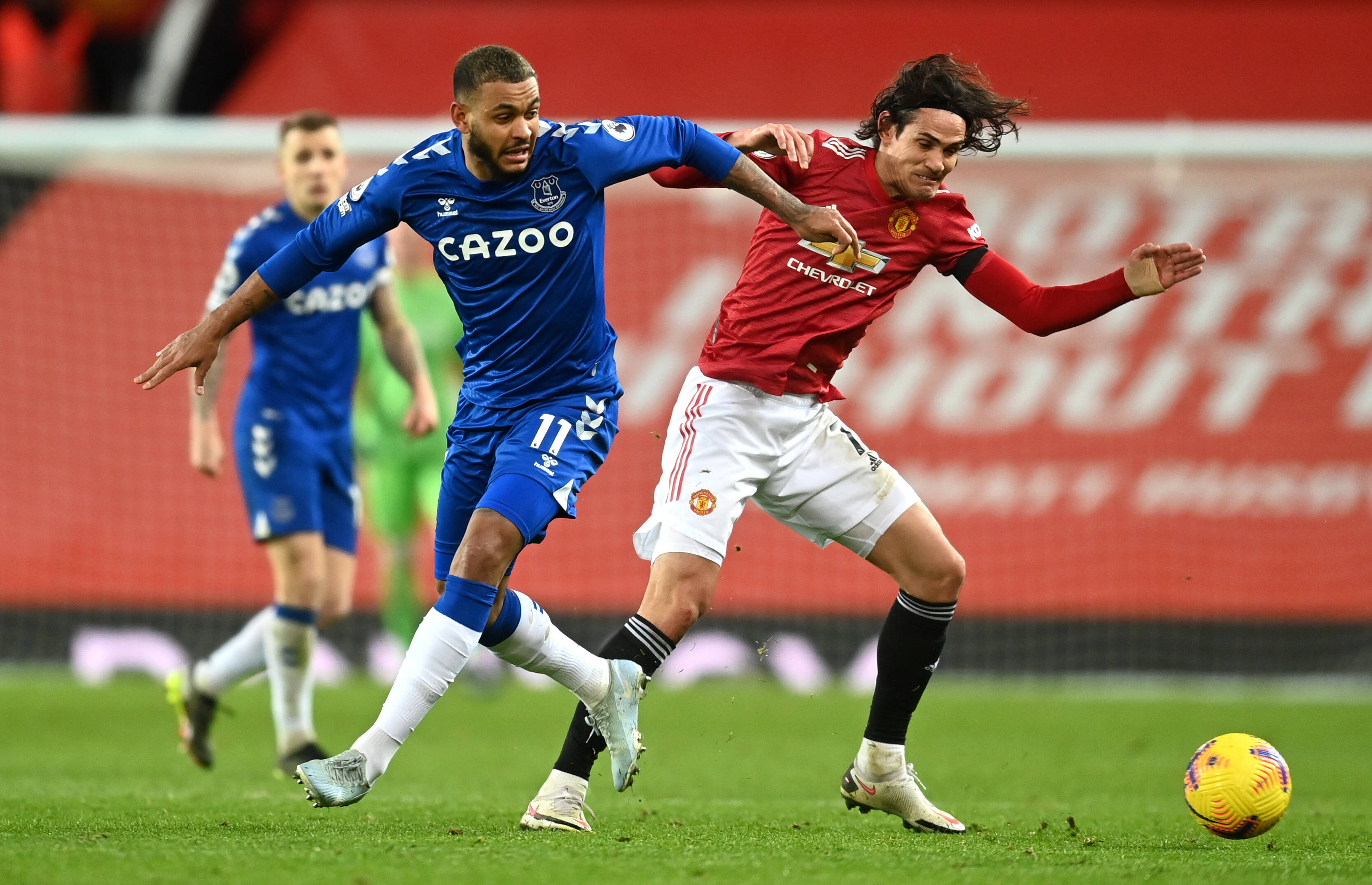 Josh King and Edinson Cavani