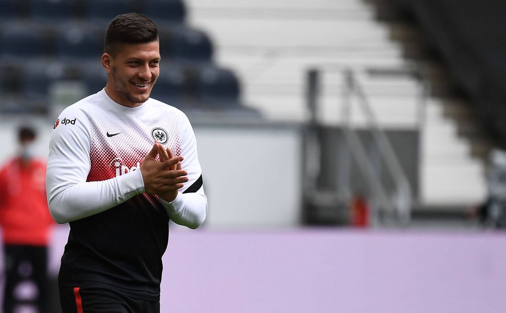 Luka Jovic of Real Madrid