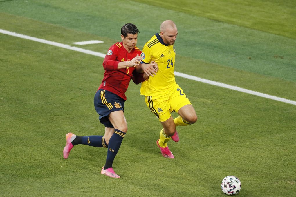 Alvaro Morata of Spain