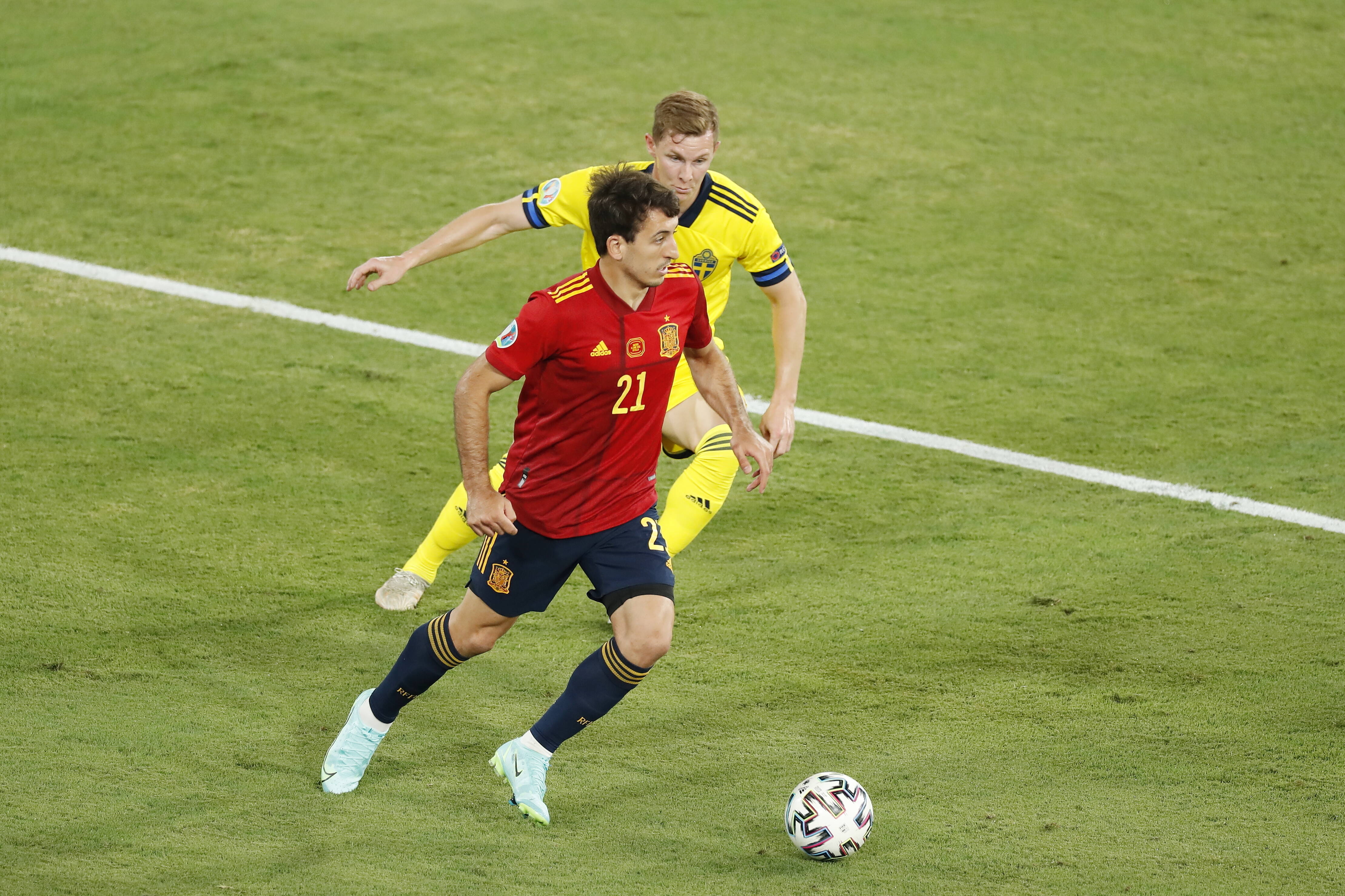Mikel Oyarzabal of Spain